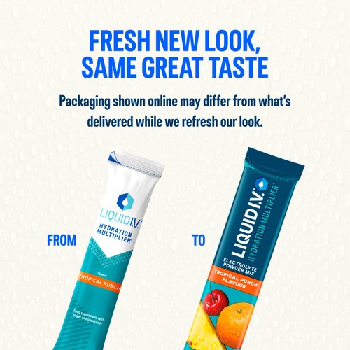 LIQUID IV Hydration Tropical Punch Electrolytes  thumbnail 3