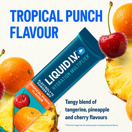 LIQUID IV Hydration Tropical Punch Electrolytes  thumbnail 4