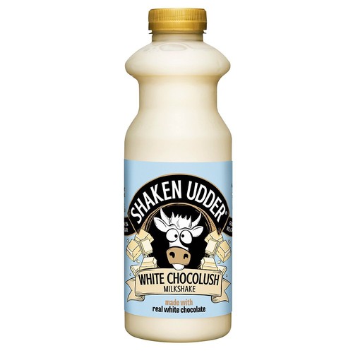 Shaken Udder White Chocolush Chocolate Flavoured Milkshake thumbnail 2