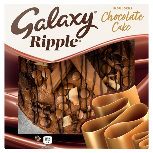 Galaxy Ripple Celebration Cake