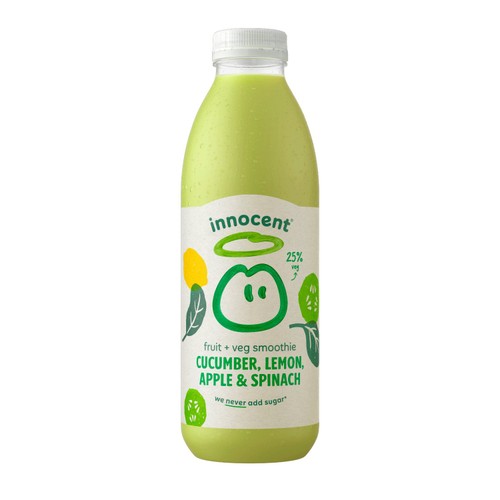 Innocent Cucumber, Lemon, Apple & Spinach Smoothie thumbnail 2
