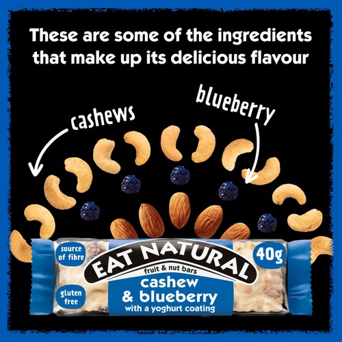 Eat Natural Cashew and Blueberry Bars thumbnail 3