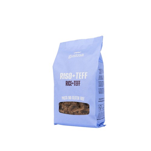 Gustosa Gluten Free Pasta Organic Rice & Teff Fusilli
