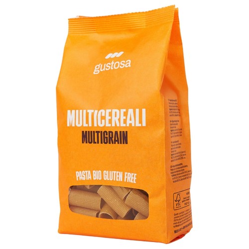 Gustosa Gluten Free Pasta Organic Multi Grain Rigatoni thumbnail 2