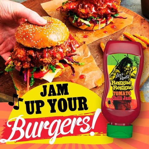 Levi Roots Reggae Reggae Tomato Chilli Jam thumbnail 2