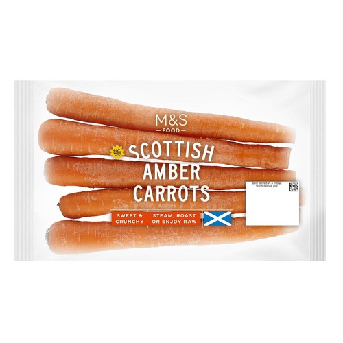 M&S Scottish Amber Carrots thumbnail 2