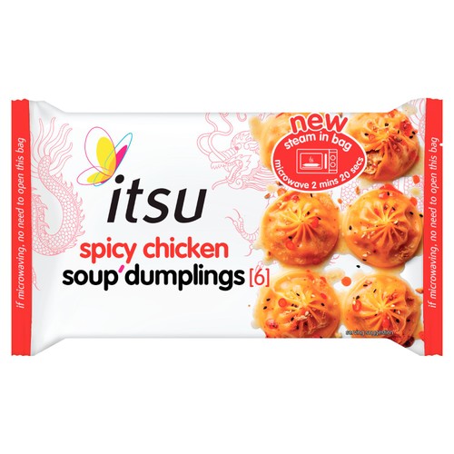 itsu 6 spicy chicken soup dumplings