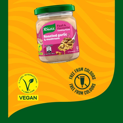 Knorr Roasted Garlic & Mushroom Cooking Paste thumbnail 2