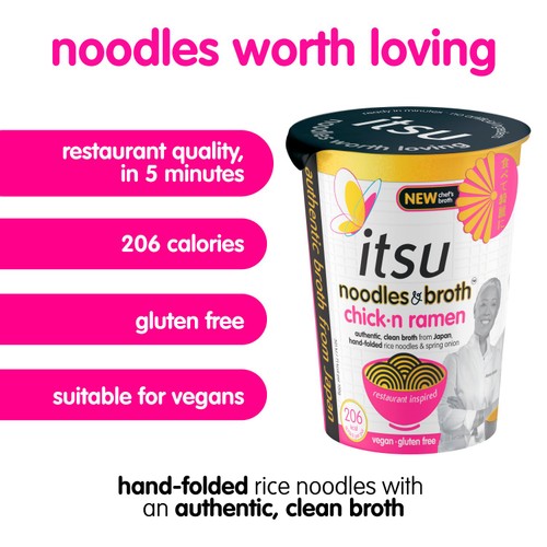 itsu chickn ramen instant noodles & broth pot thumbnail 3