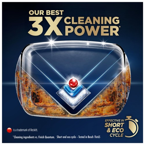 Finish Ultimate Plus All In One Dishwasher Tablets Fresh thumbnail 2