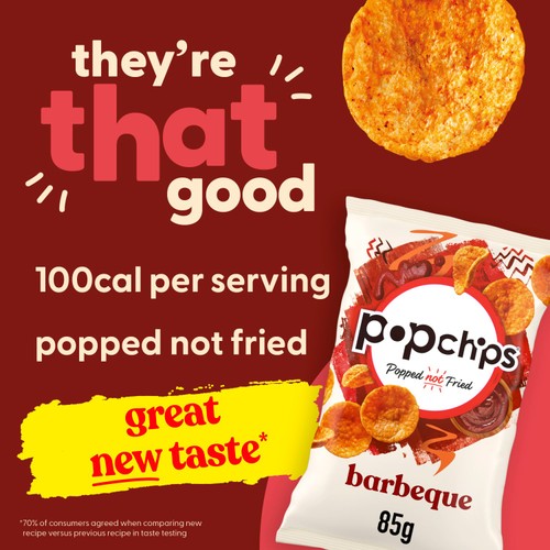 popchips Barbeque Sharing Crisps thumbnail 2