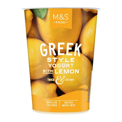M&S Greek Style Yogurt with Lemon thumbnail 2