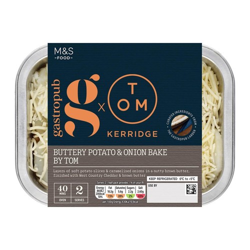 M&S Gastropub Potato & Caramelised Onion Bake By Tom Kerridge thumbnail 2