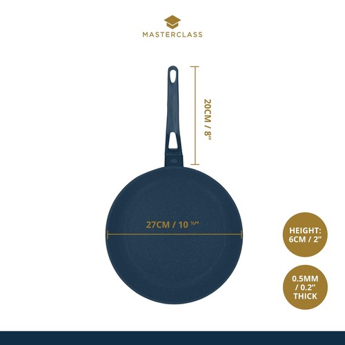MasterClass Cast Aluminium Frying Pan 26cm thumbnail 2