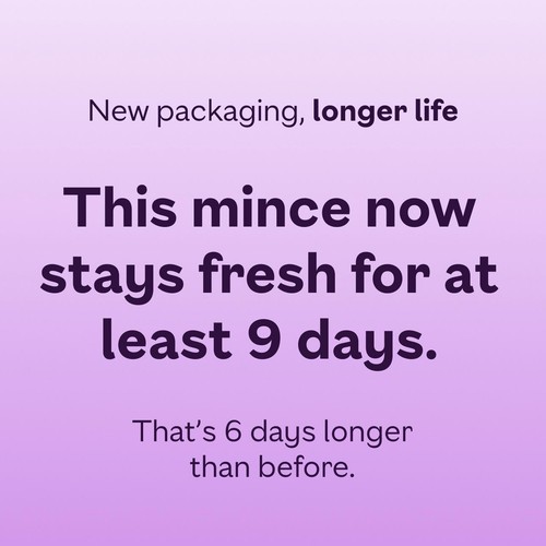 Ocado Fresher For Longer Lean Beef Steak Mince 5% Fat thumbnail 3