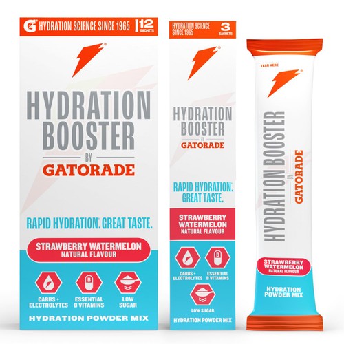Gatorade Strawberry & Watermelon Hydration Booster Electrolytes thumbnail 4