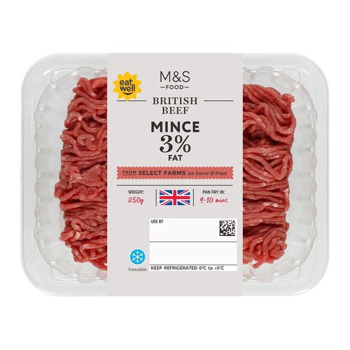 M&S Beef Mince 3% Fat thumbnail 2