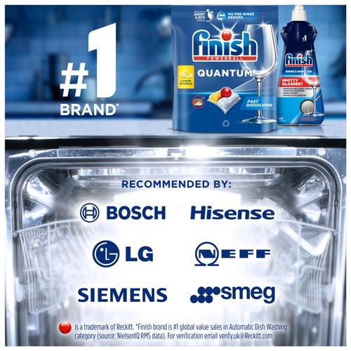 Finish Quantum All in One Dishwasher tablets Regular thumbnail 4