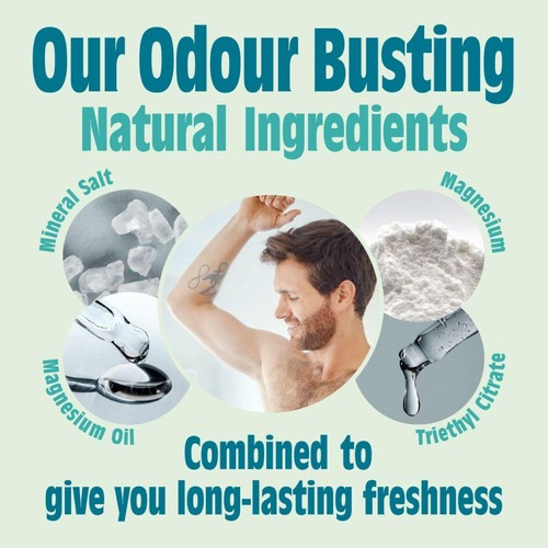 Salt of the Earth Natural Deodorant Spray Refill Unscented thumbnail 4