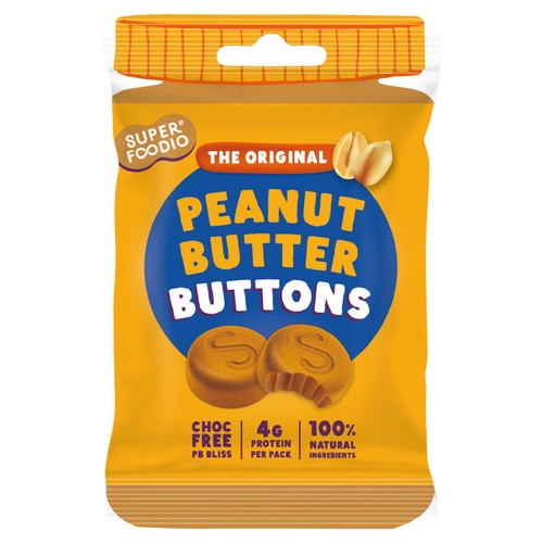 Superfoodio The Original Peanut Butter Buttons