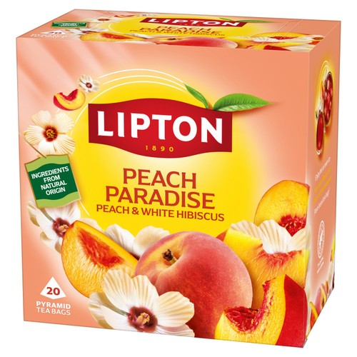 Lipton Fruit Tea Peach Paradise Tea Bags thumbnail 2