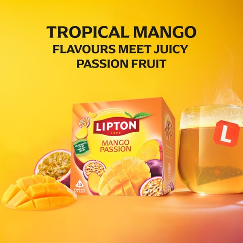 Lipton Fruit Tea Mango Passion Tea Bags thumbnail 7
