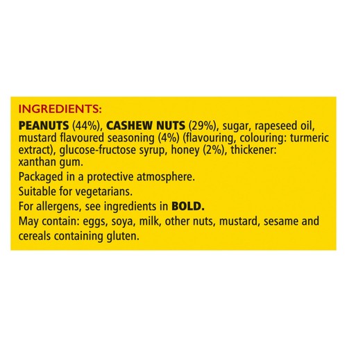 Colmans Honey & Mustard Flavoured Peanuts & Cashews thumbnail 7