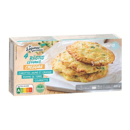 Picard Vegetables And Cheddar Rostis