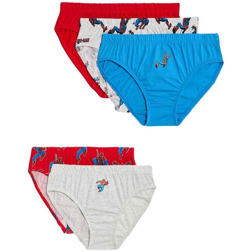 M&S Pure Cotton Spider-Man Briefs, 6-7 Years, Multi thumbnail 2