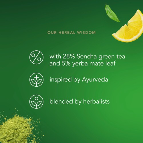 Pukka Herbs Organic Citrus with Yerba Mate x20 Green Tea Bags thumbnail 5
