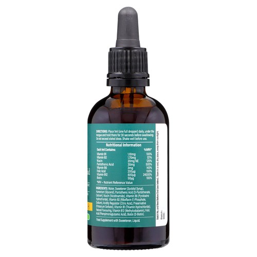 Holland & Barrett Vitamin B Complex Sublingual Vegan Liquid thumbnail 2