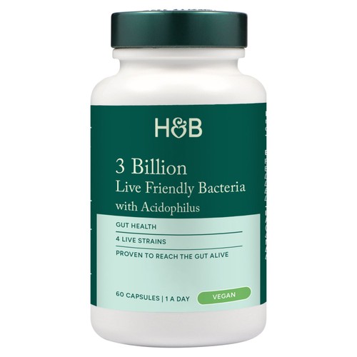 Holland & Barrett 3 Billion Live Friendly Bacteria Capsules