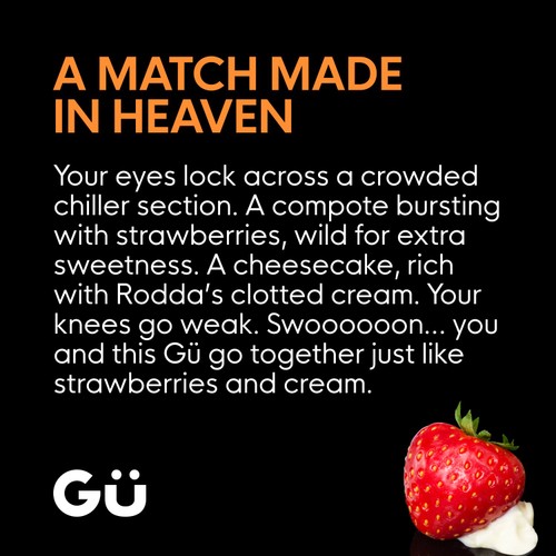 Gu Wild Strawberry & Clotted Cream Cheesecake Dessert thumbnail 4
