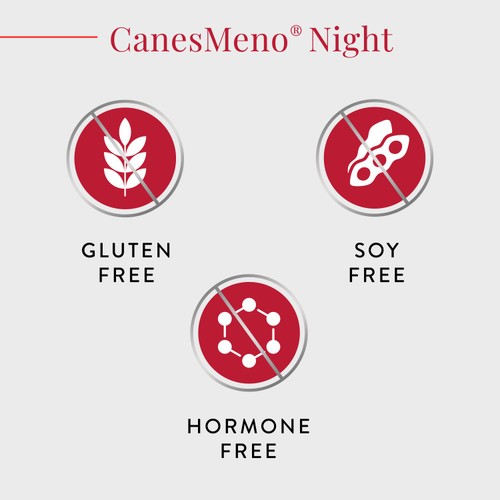 CanesMeno Menopause Support Night Food Supplement Tablets thumbnail 5