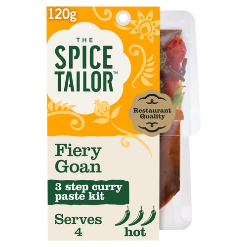 The Spice Tailor Fiery Goan Curry Paste Kit