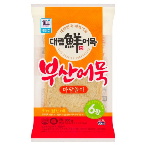 Sajo Korean Fish Cake (Thin Square)