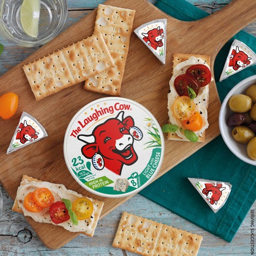 The Laughing Cow Light Blue Cheese Spread Triangles thumbnail 2