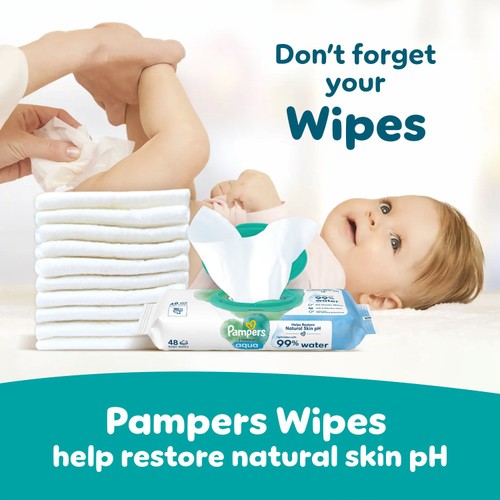 Pampers Baby-Dry Nappy Pants Size 4+ Extra Absorption Jumbo+ Pack thumbnail 4