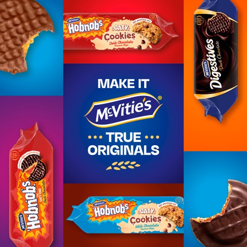 McVitie's Hobnobs Biscuits Oaty Cookies Dark Chocolate thumbnail 5