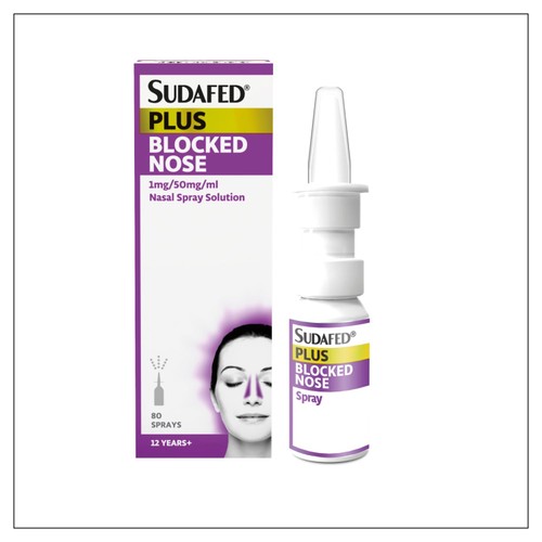 Sudafed Plus Blocked Nose Spray thumbnail 5