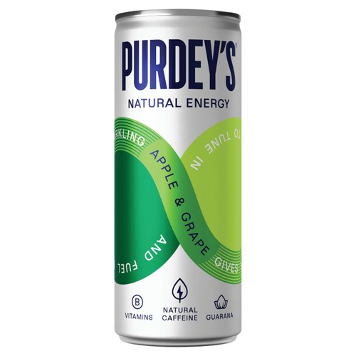 Purdey's Apple & Grape Natural Energy Drink thumbnail 2