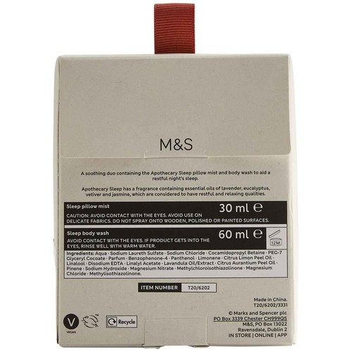 M&S Womens Apothecary Sleep Hanging Gift thumbnail 4
