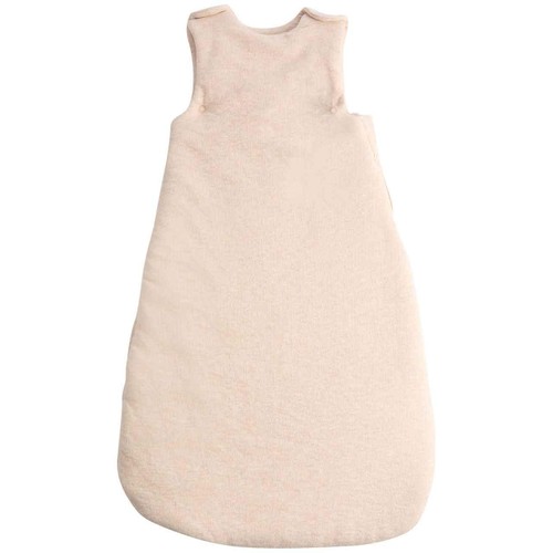 M&S Unisex Pure Cotton Ribbed Sleeping Bag, 18-36 M, Oatmeal thumbnail 2