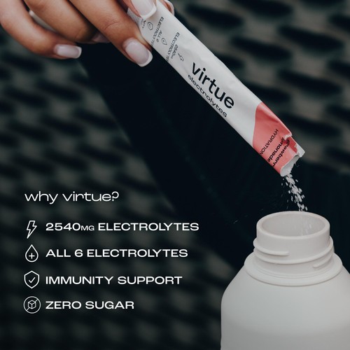 Virtue Electrolytes Hydration - Lemon Lime thumbnail 2
