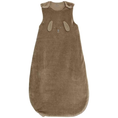 M&S Cotton Rich Animal Face Sleeping Bag, 6-18 M, Brown thumbnail 2