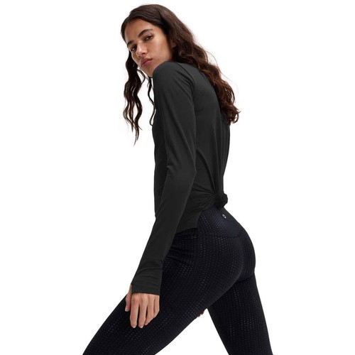 M&S Womens Goodmove Scoop Neck Fitted Gym Top, 18, Black thumbnail 3