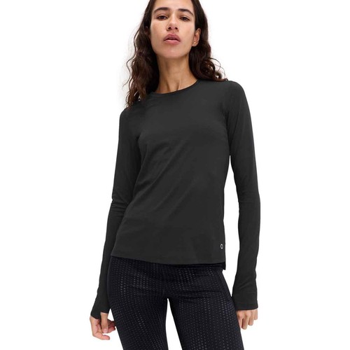 M&S Womens Goodmove Scoop Neck Fitted Gym Top, 18, Black thumbnail 4