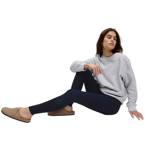M&S Womens High Waisted Leggings, 12, Navy thumbnail 5