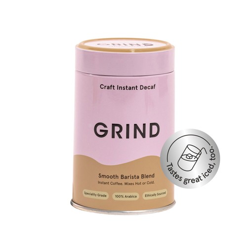 Grind Craft Instant Decaf, Smooth Barista Blend