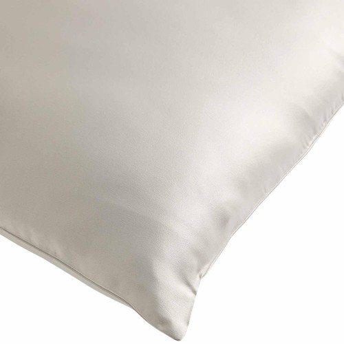 M&S Silk Pillowcase, Light Grey thumbnail 2
